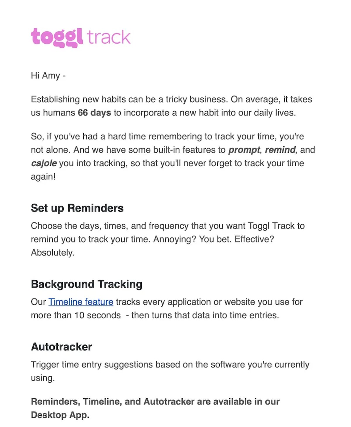 Sales Strategies - Use Free Trials Intelligently like Toggl