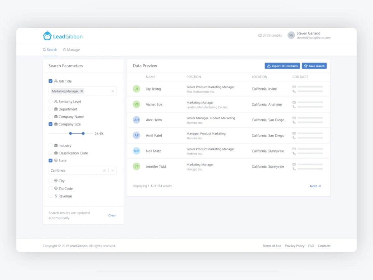LeadGibbon Sales Automation