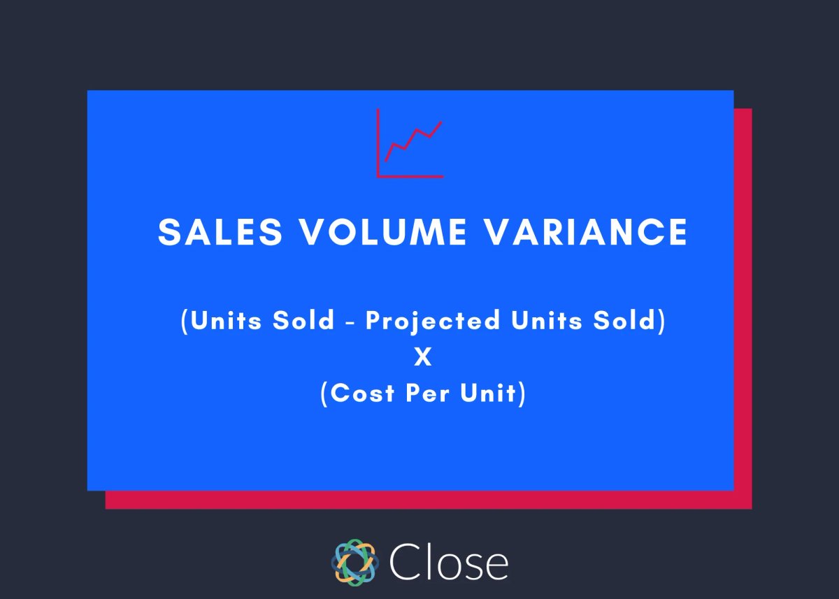 Sales volume variance formula