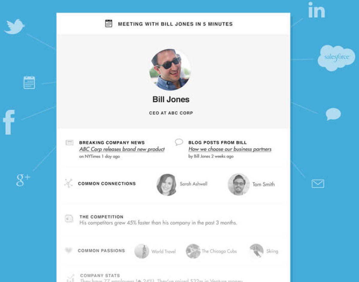 Detective Sales Prospecting Tool