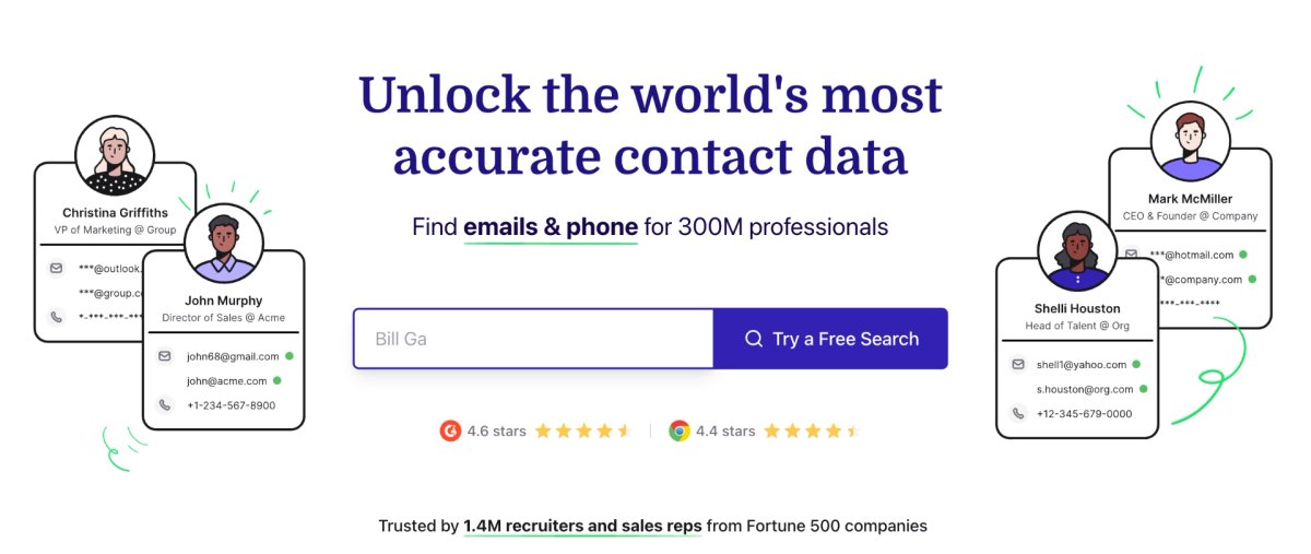 8 Email Finder Web Applications to Generate High-Value Leads - ContactOut