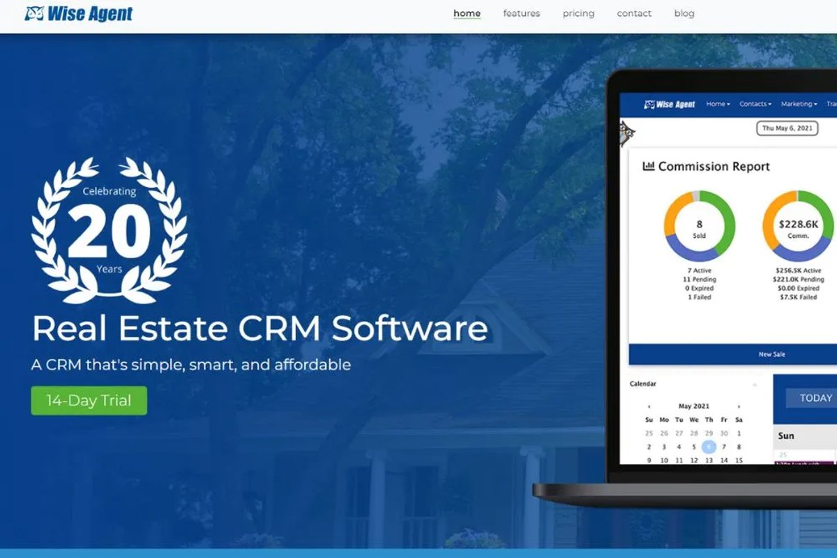 Wise Agent (Best Real Estate CRMs List) Screenshot of Product for Agents