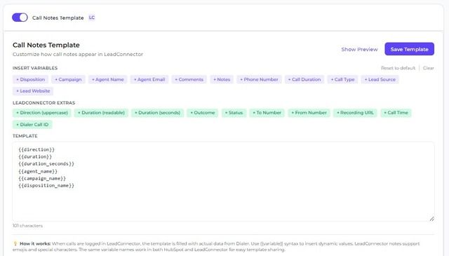DialerSync screenshot