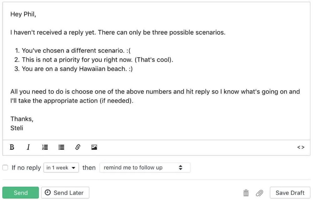 1-2-3 email - Basho Emails FUP