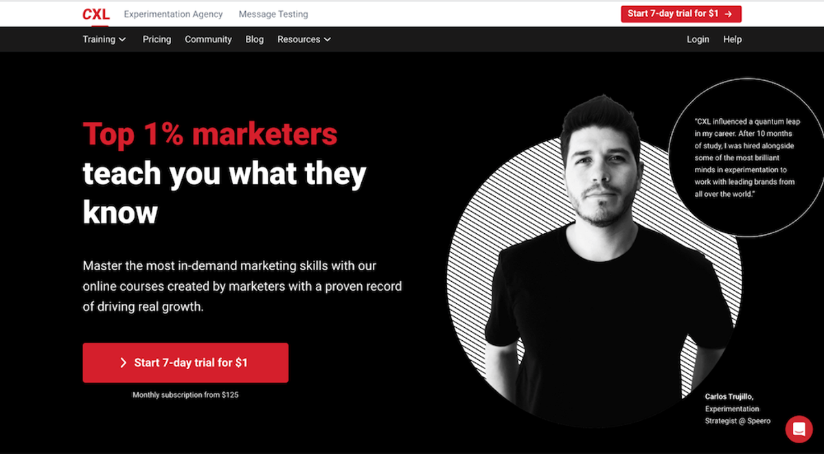 Great Value Proposition Examples - CXL