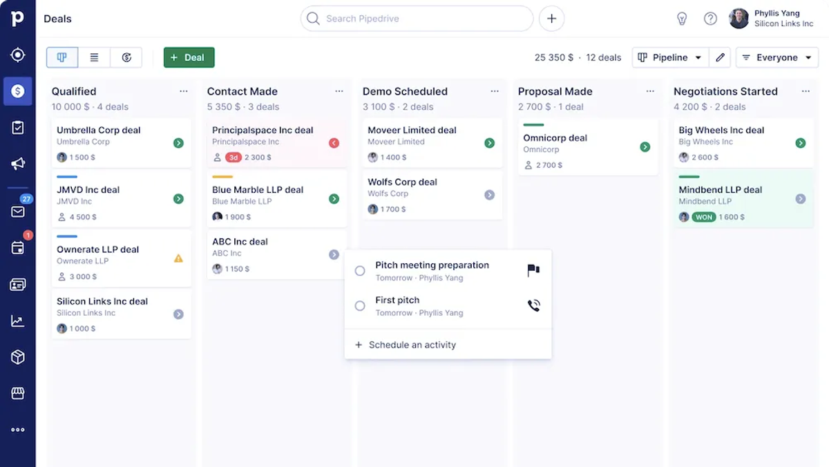 6 Best ActiveCampaign Alternatives for Sales Teams - Pipedrive