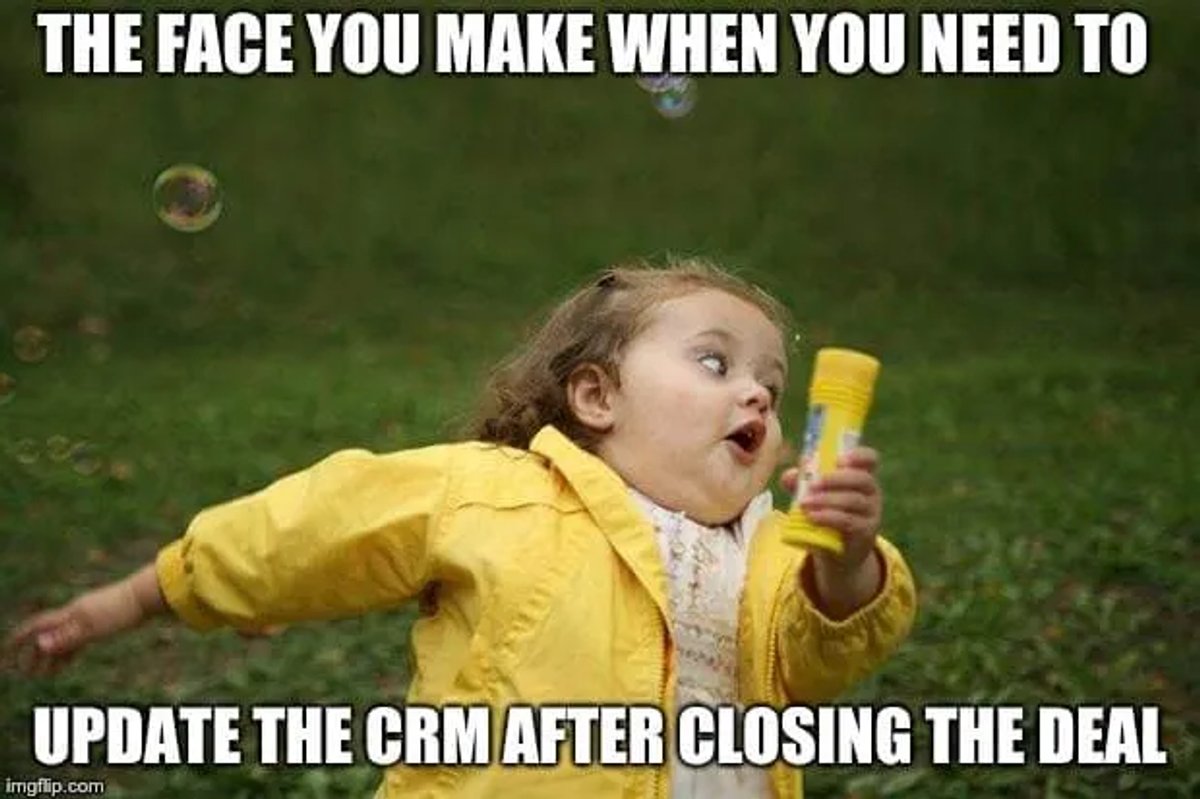 CRM Memes - Closed the Deal