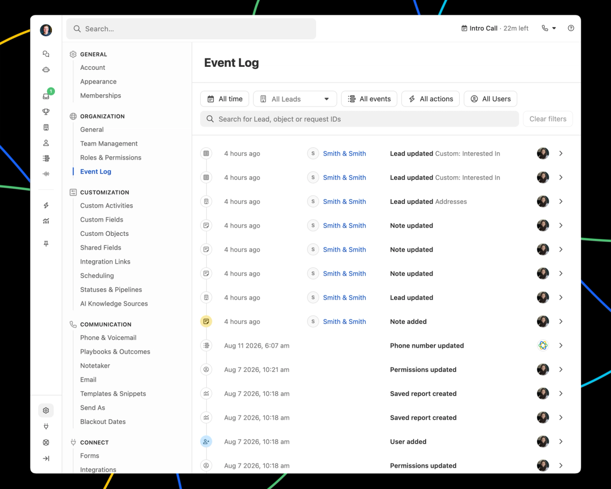 Introducing the Event Log