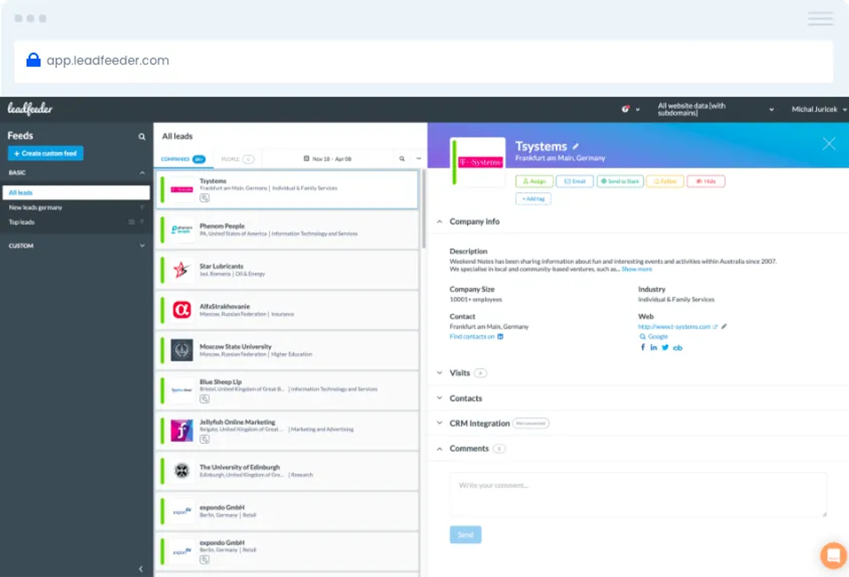 The 20 Best Outbound Sales Tools to Maximize Your Efforts - Leadfeeder