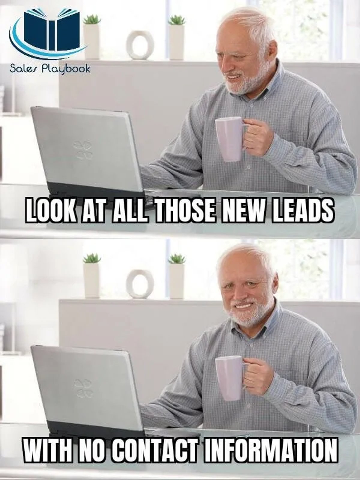 Cold Calling Memes - Missing Contact Information