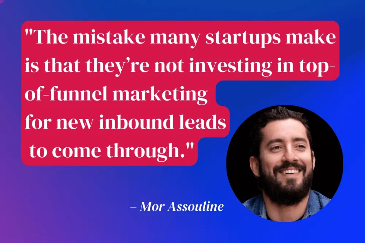 inbound leads - mor assouline sales consultant tip