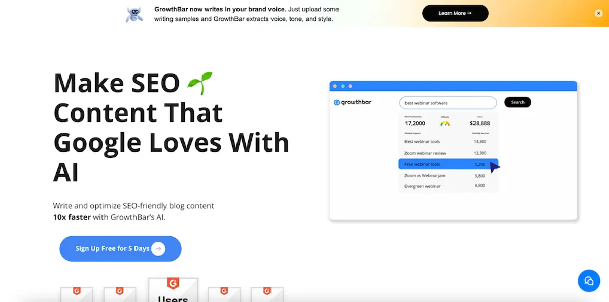 The 6 Best AI Tools for Content Generation and Optimization - GrowthBar