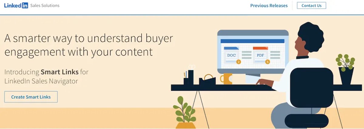 LinkedIn Sales Navigator - Smart Links