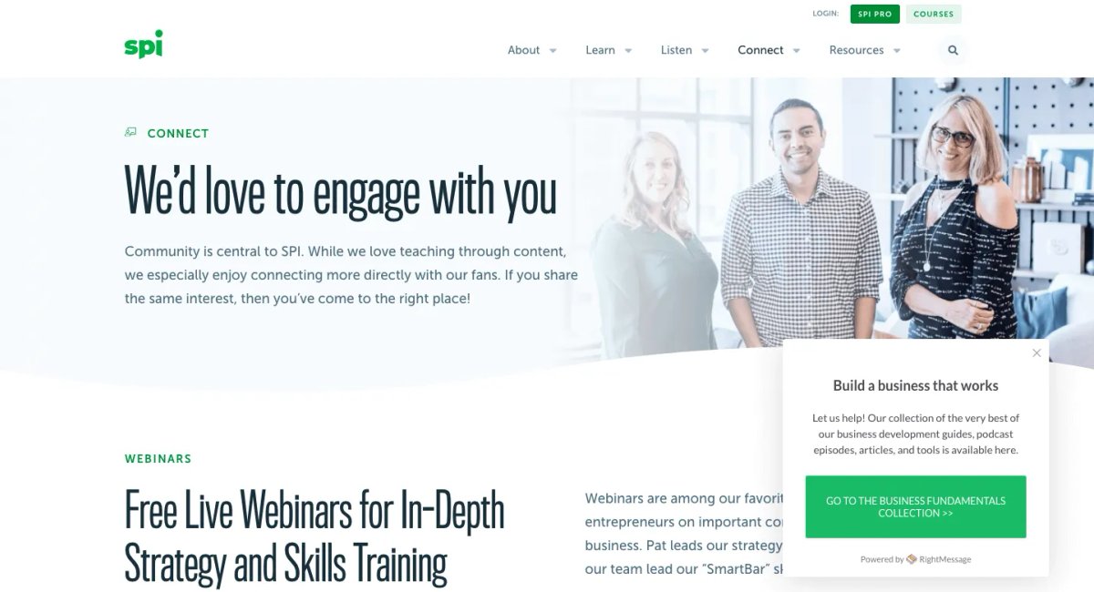 Smart Passive Income Sales Funnel Example