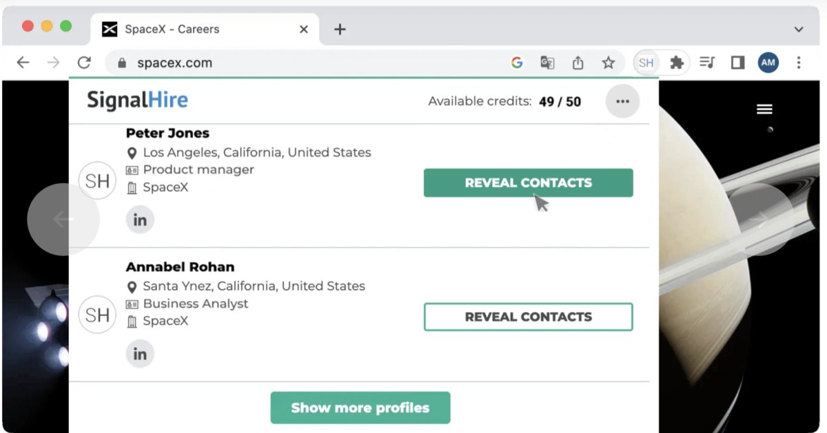 15 Best Email Finder Google Chrome Extensions - SignalHire