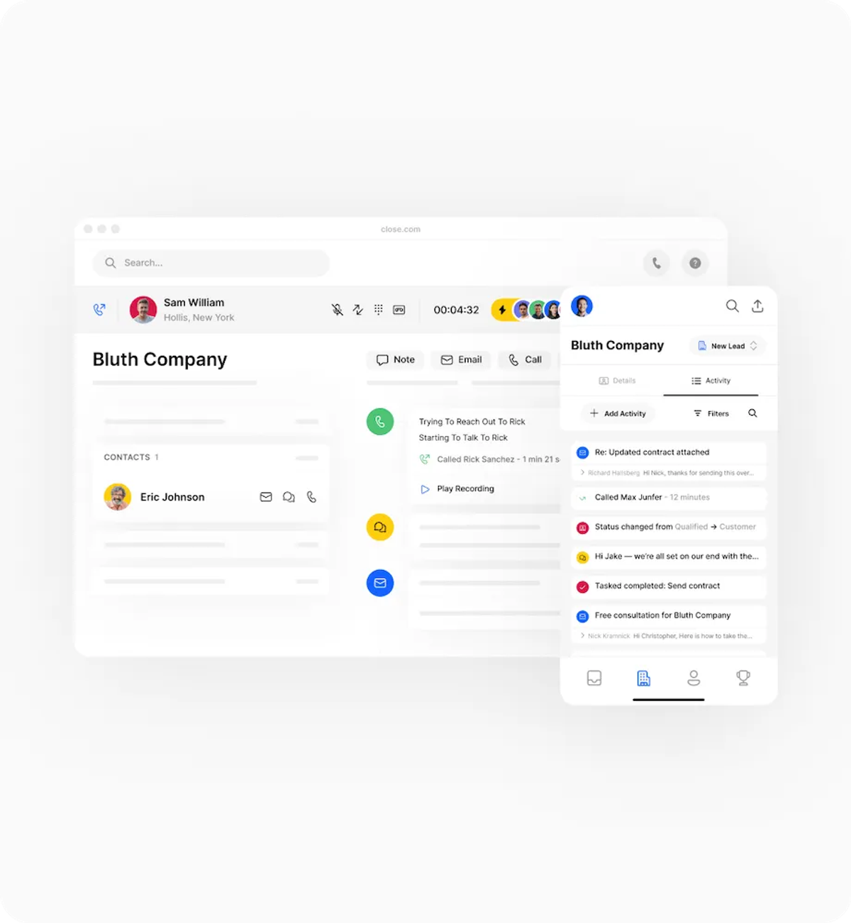 Close Mobile App - Activity.