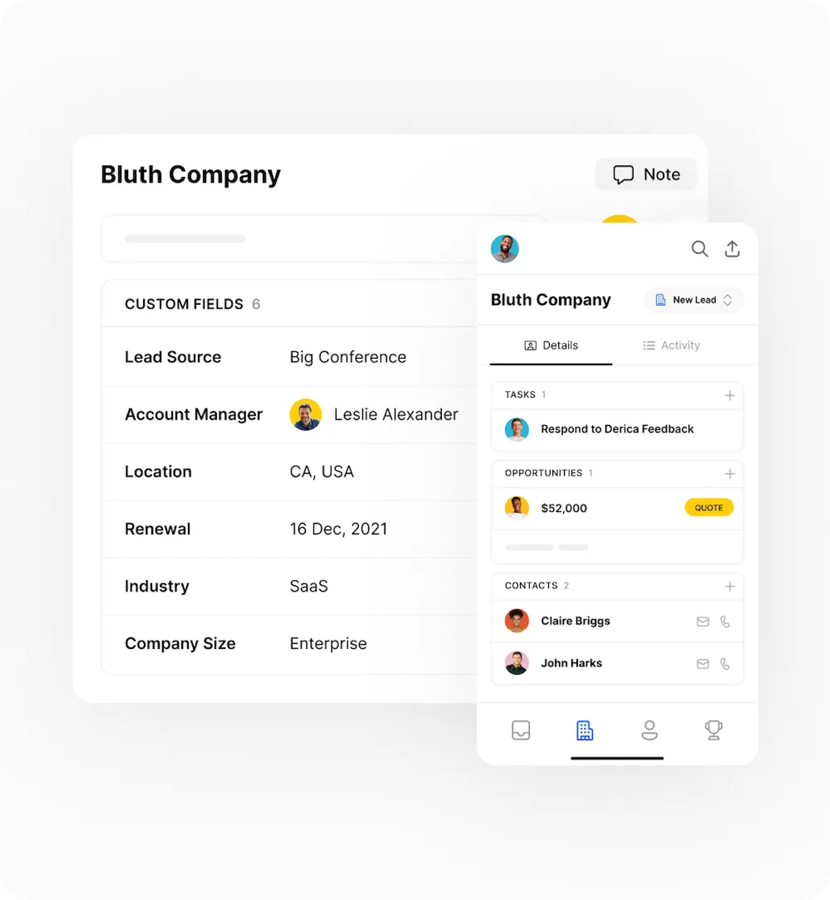 Close mobile app - Enter Every Meeting with the Context You Need