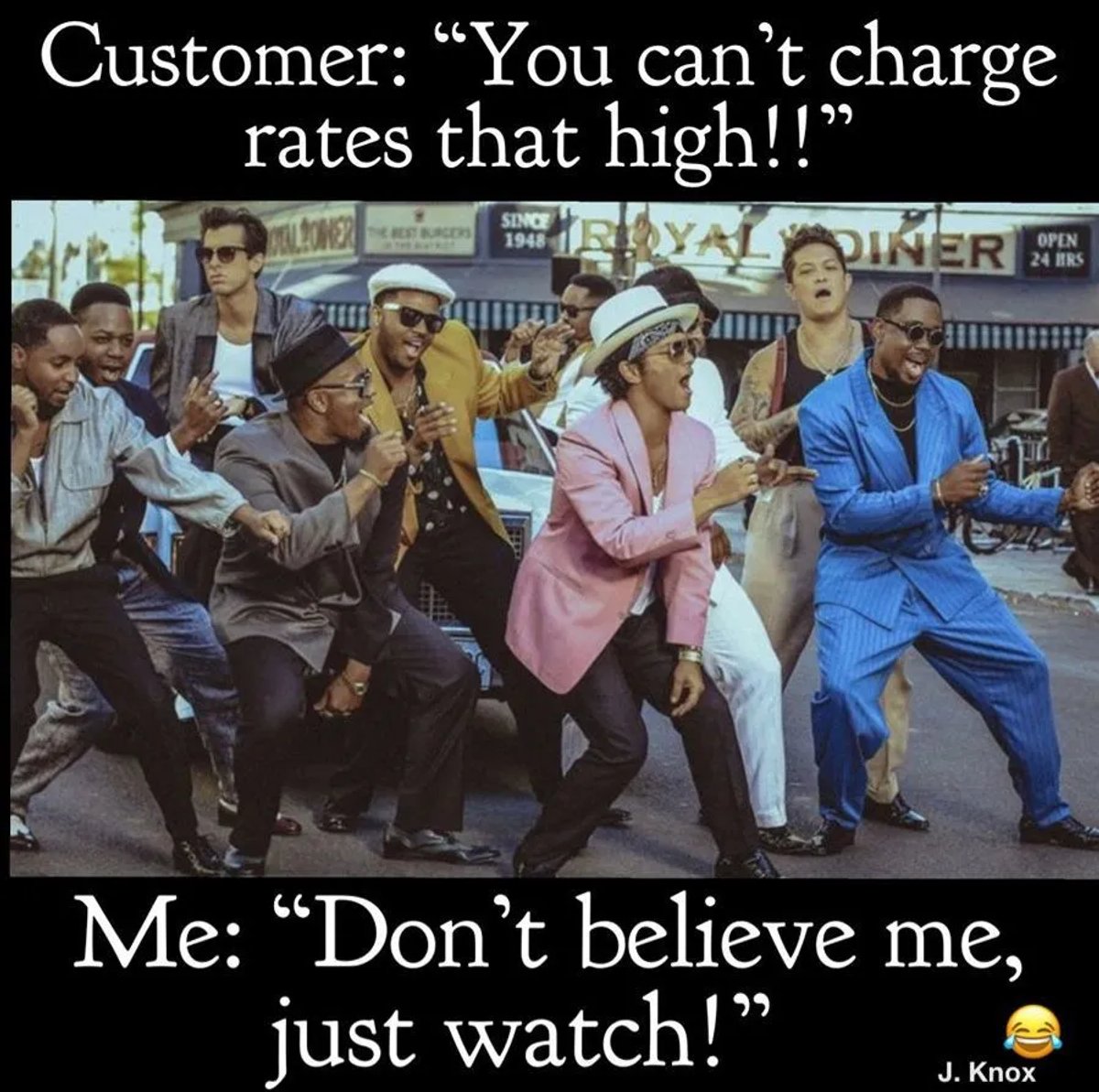 sales meme just watch