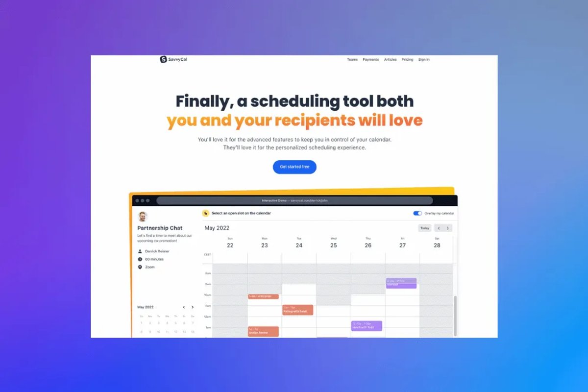savvy cal best communication tools for remote sales teams