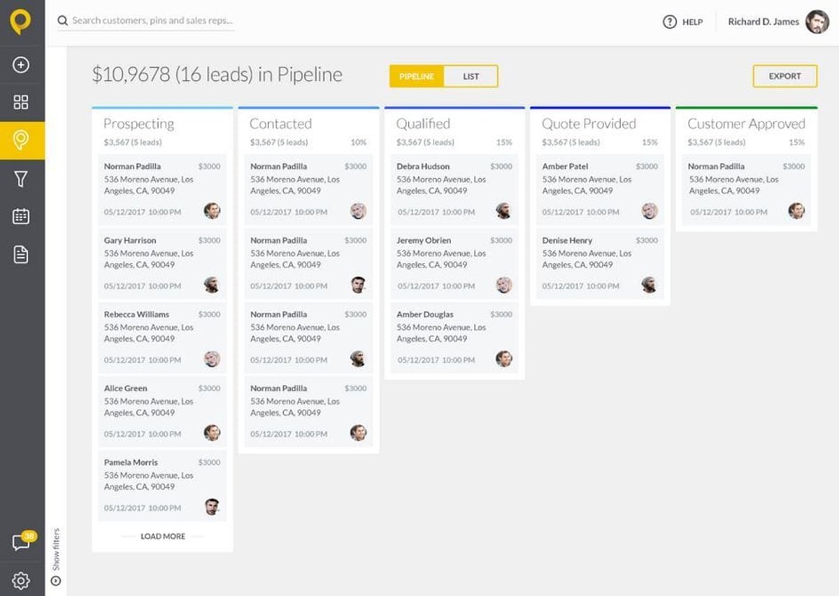 SPOTIO sales pipeline CRM