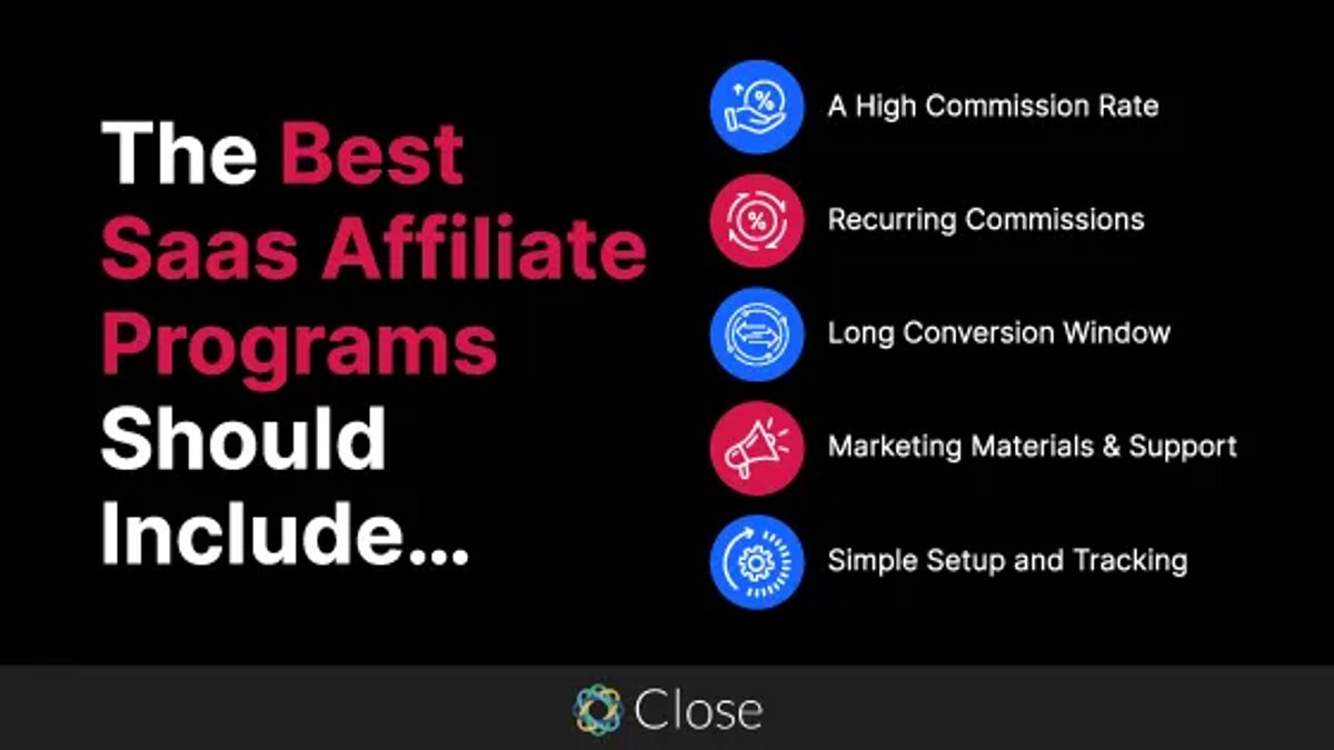 Top SaaS Affiliate Programs for 2023 - What Should They Include