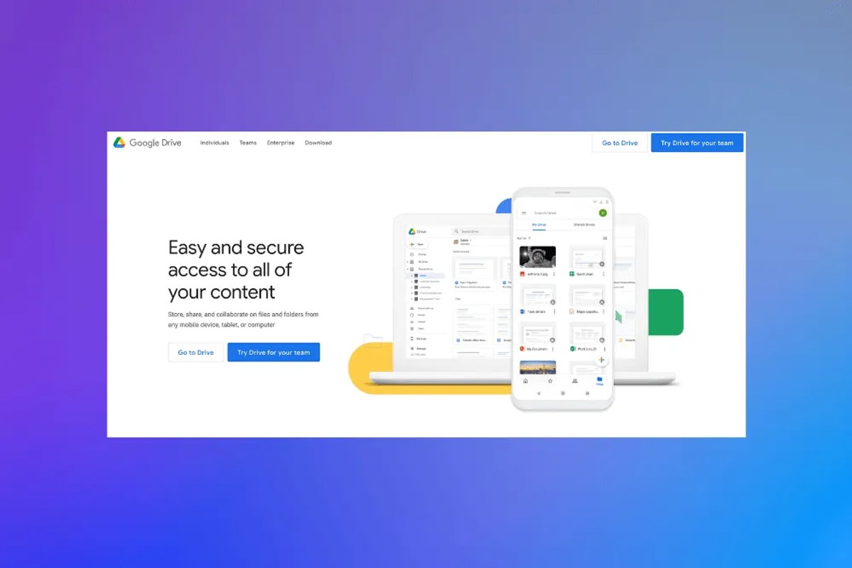 Google Drive for communication with remote workers