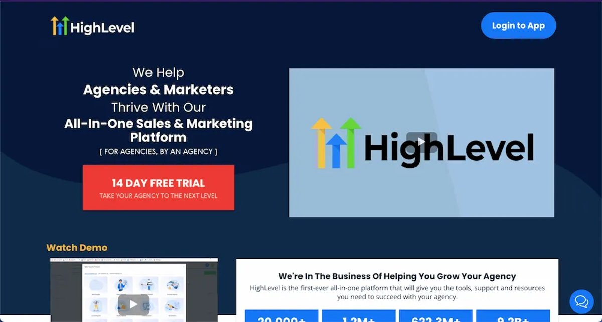 HighLvel CRM product image