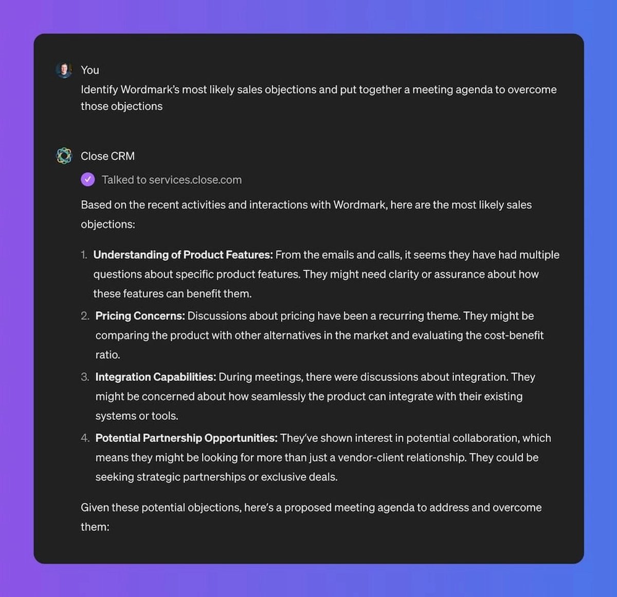 3 Clever Ways to Use the Close GPT Today - Summarization (An Example)
