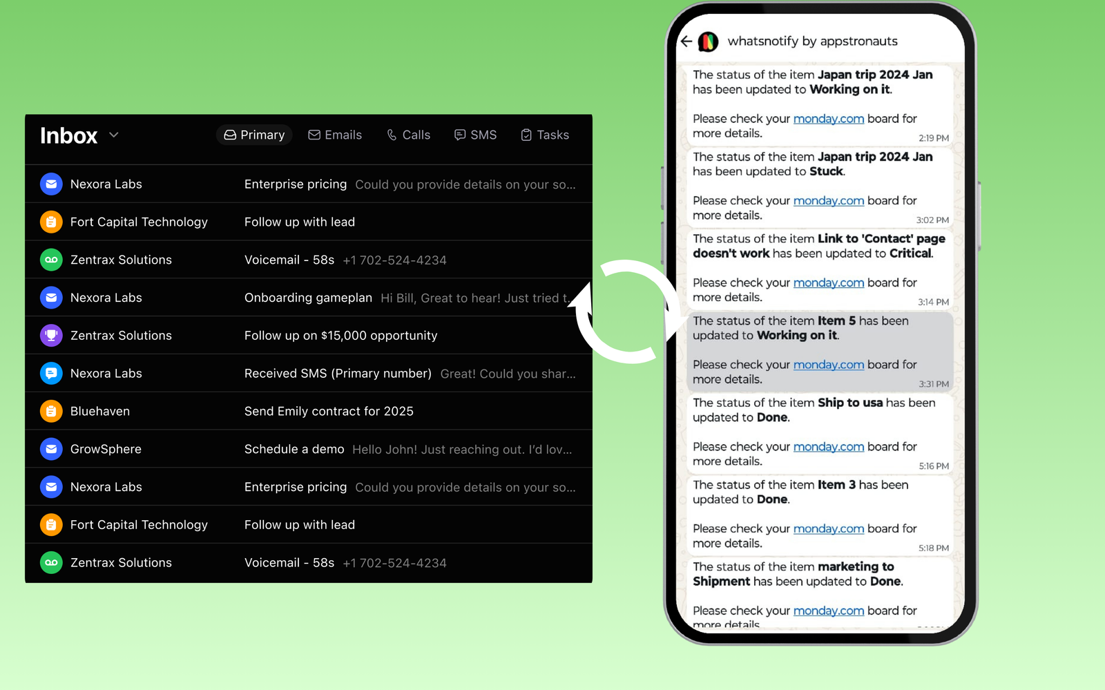 WhatsApp by Appstronauts screenshot