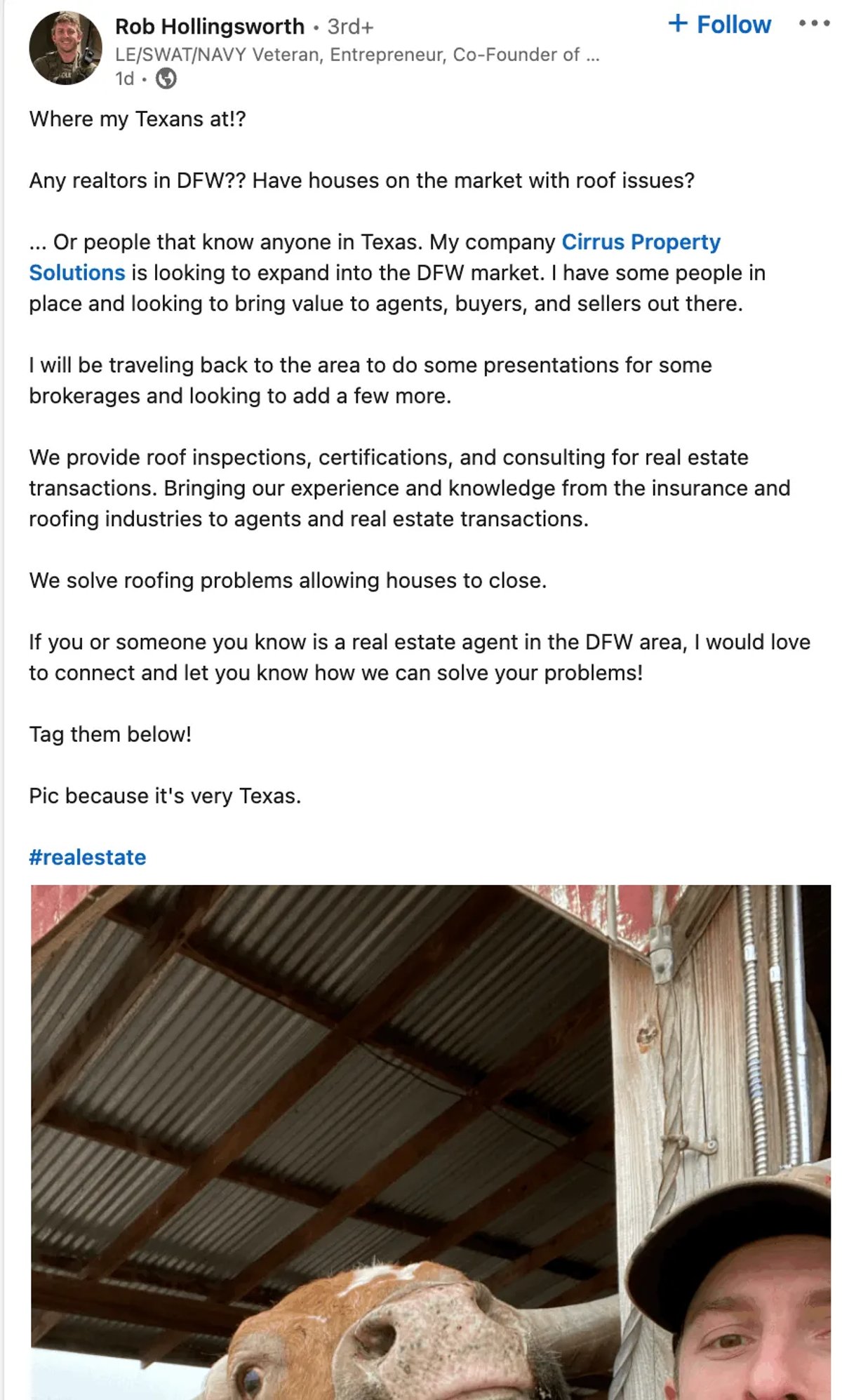 17 Real Estate Prospecting Ideas to Boost Your Sales - Network (Example