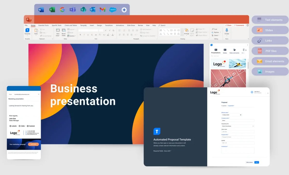 Templafy for sales messaging organization