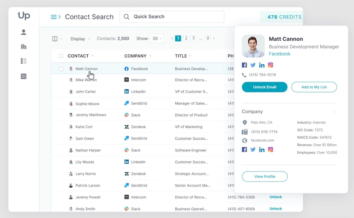 4 Lead Enrichment Tools to Automate Your Lead Generation Methods - UpLead