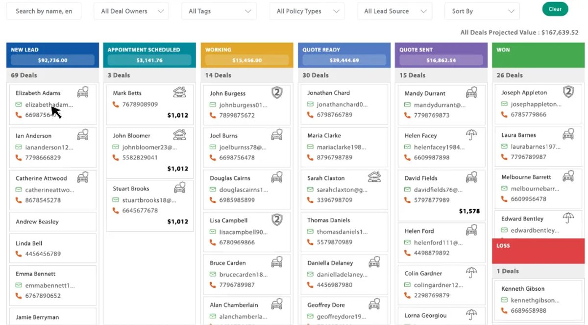 Better Agency Insurance CRM