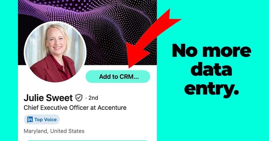 AddtoCRM screenshot