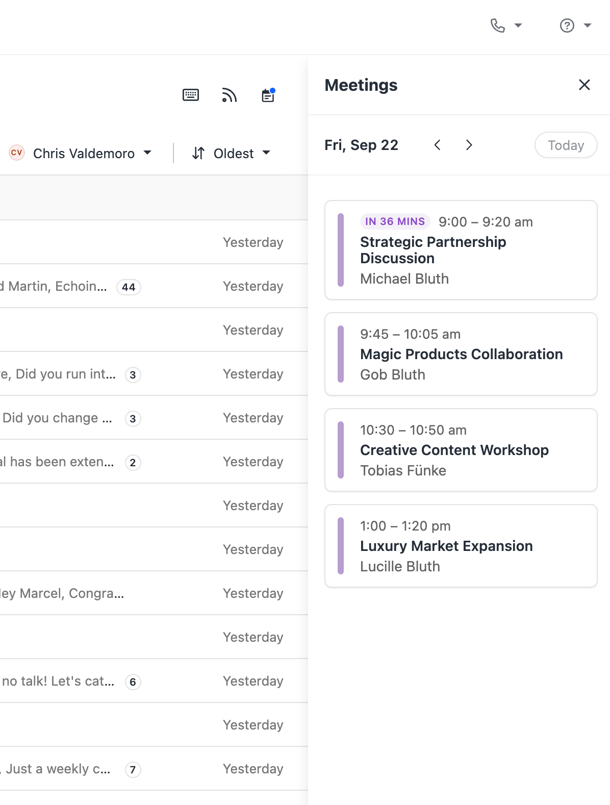 Google Calendar screenshot