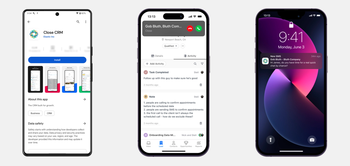 Mobile: Android App, Push Notifications, and Inbound Calling