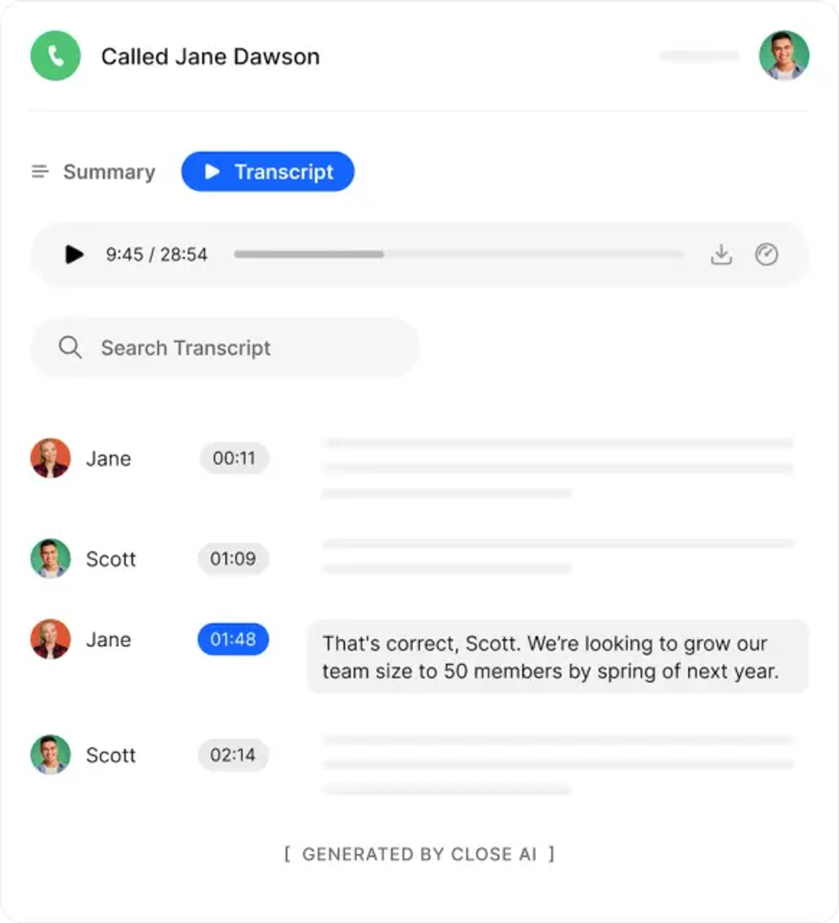 B2B Appointment Setting Close AI Call Assistant