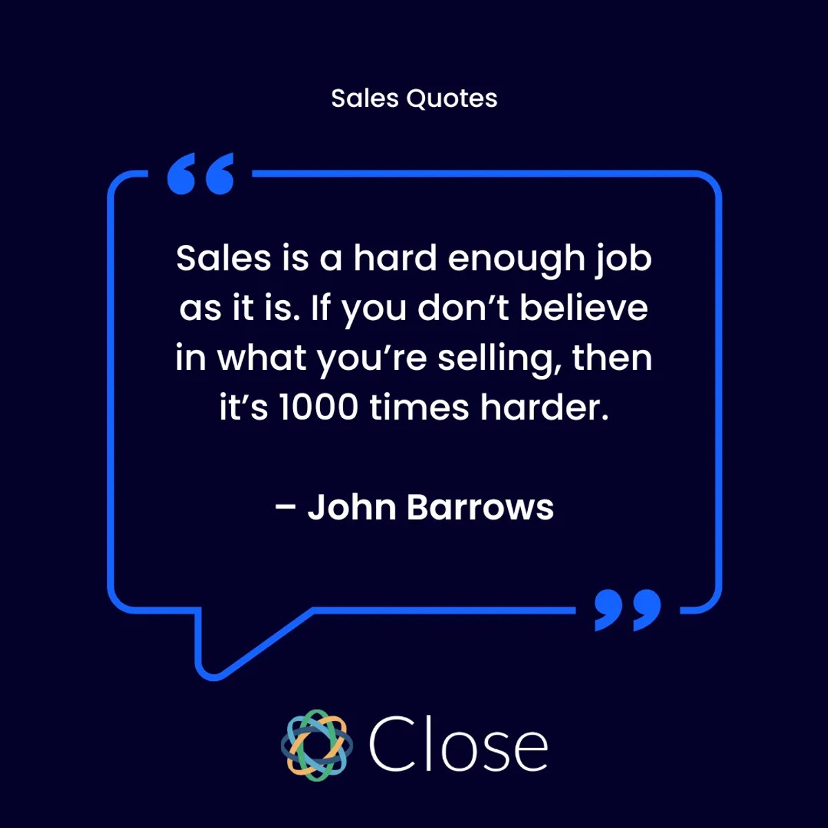 sales quotes john barrows