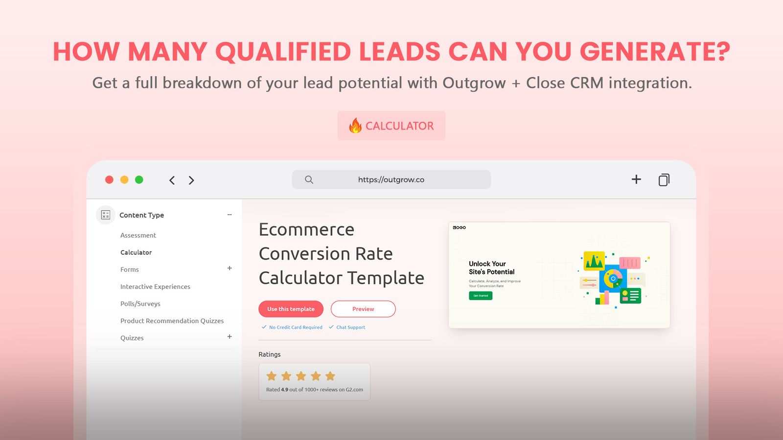 Outgrow.co screenshot
