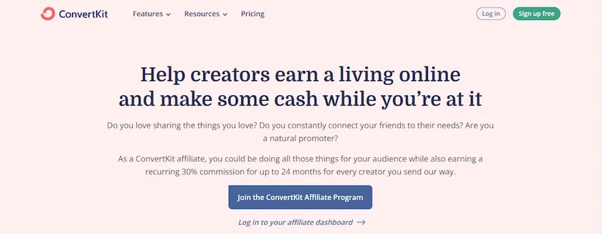 Top SaaS Affiliate Programs for 2023 - ConvertKit
