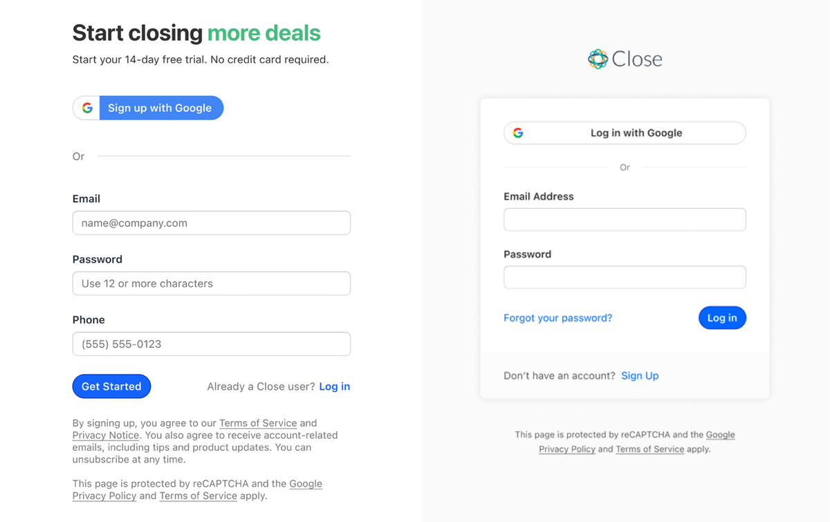 Google Single Sign-On