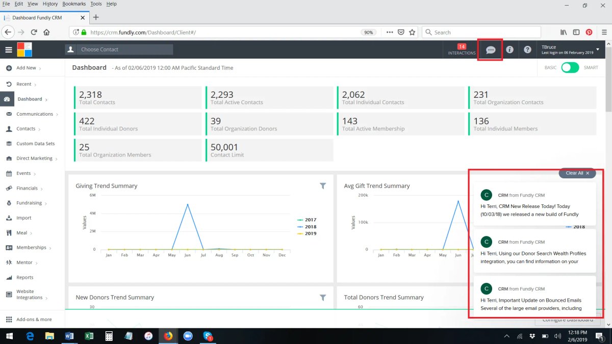 Fundly CRM for Nonprofits