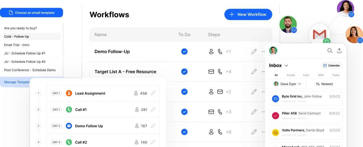 Sales Workflows in Close