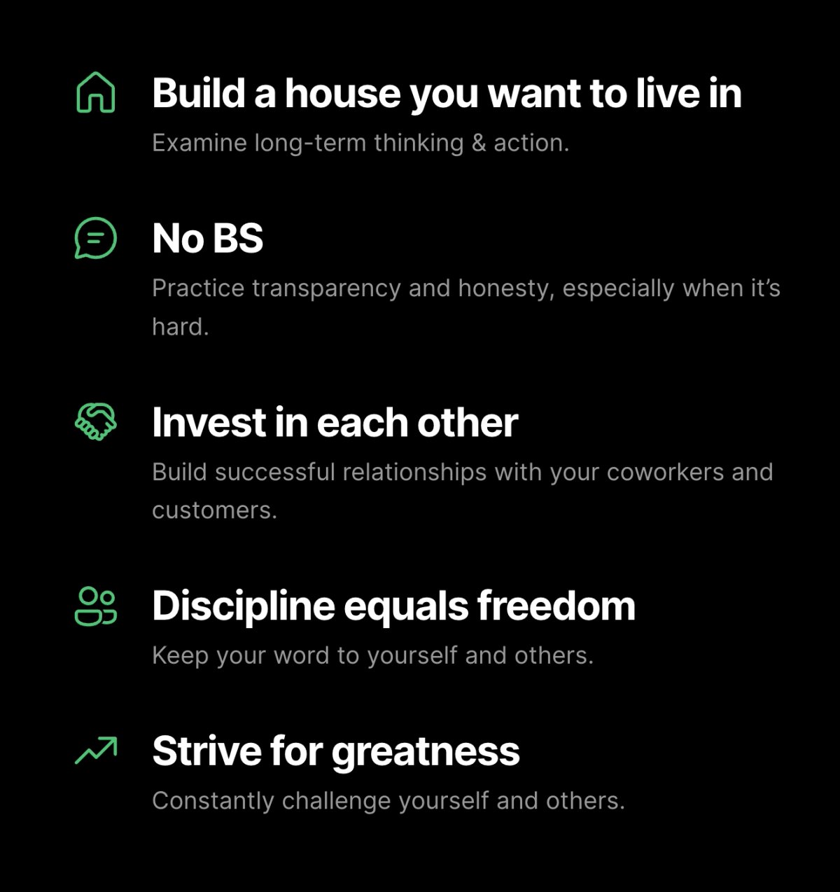 Close Core Values