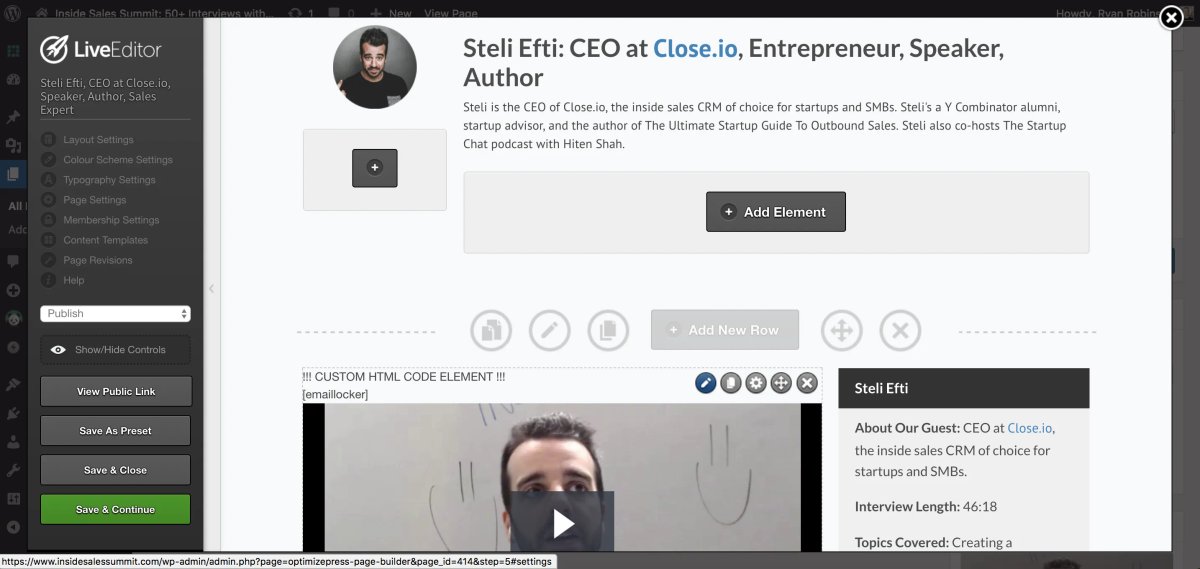 Create virtual summit close io inside sales summit steli optimizepress page.png