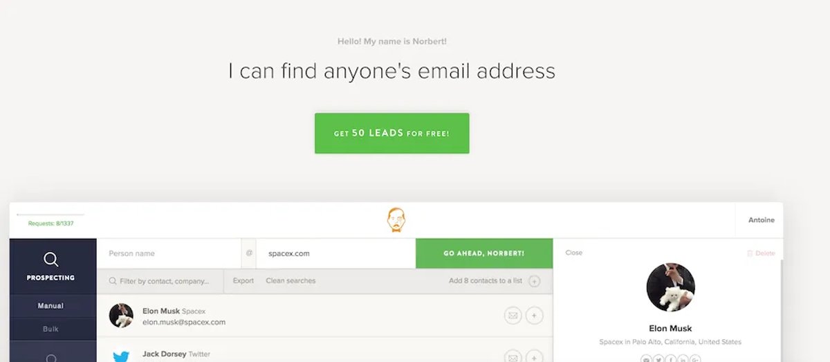 Best Email Finder Tools - Voila Norbert