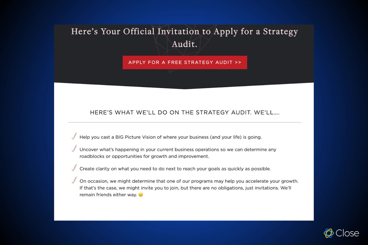 Example: Strategy Audit with Flourish Thrive Academy