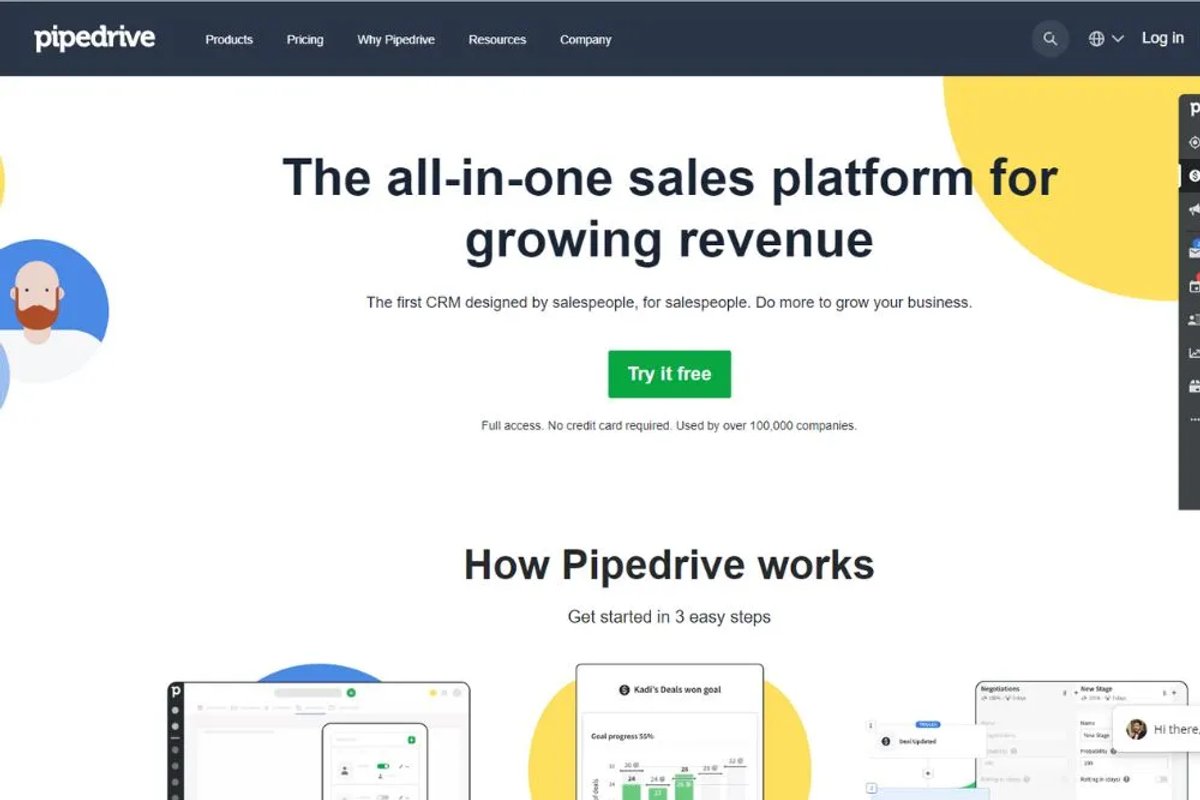 Pipedrive CRM for Real Estate Agents (Screenshot)