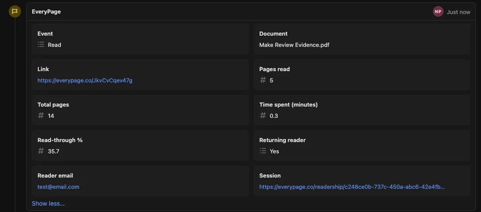 EveryPage screenshot