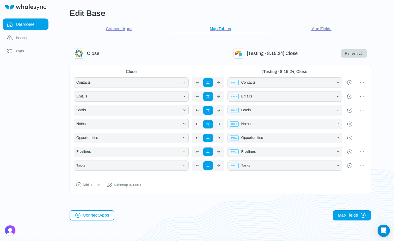 Whalesync screenshot